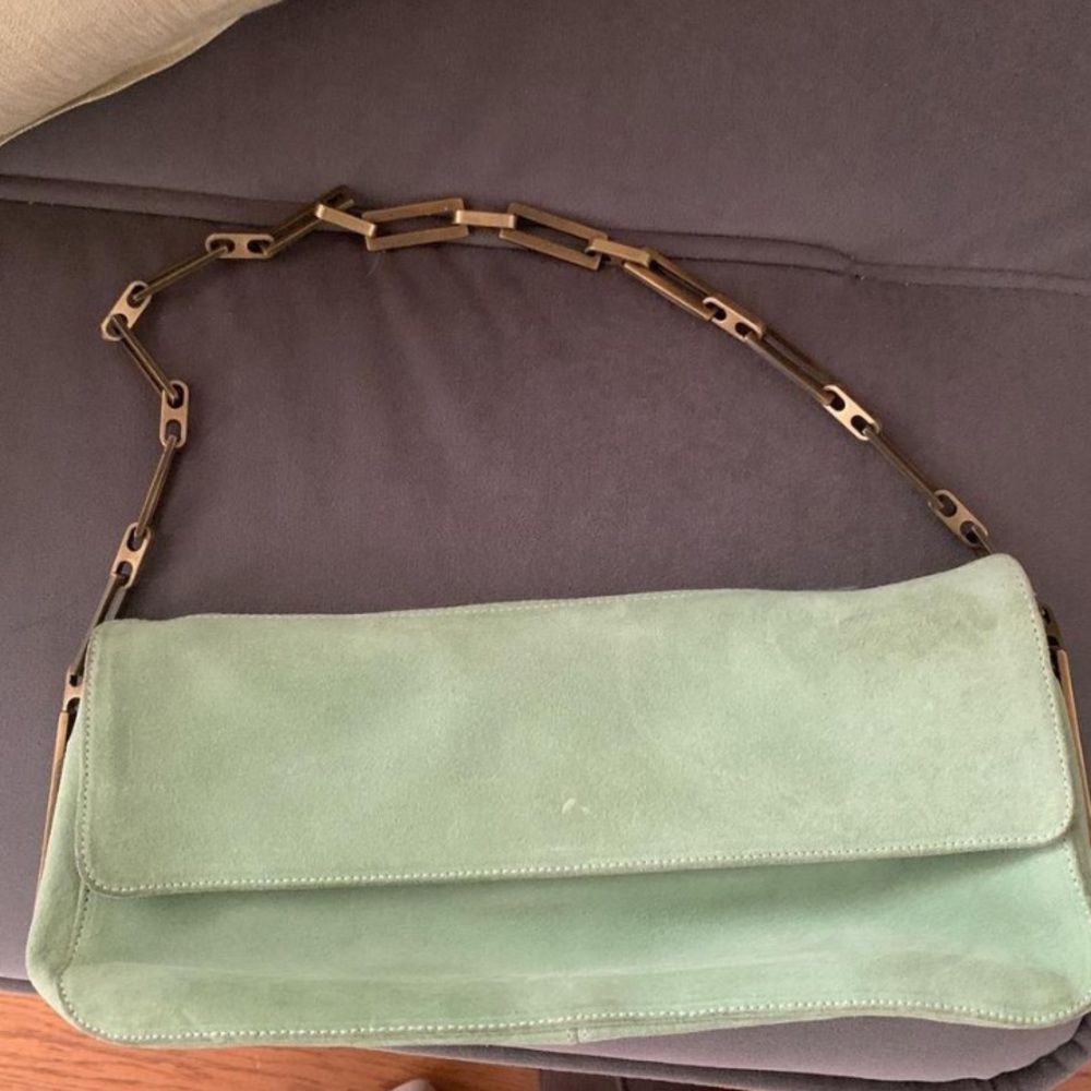 Suede Nina Ricci shoulder bag